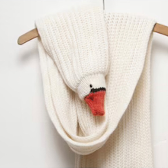 NINA FUHRER for Moon Picnic goose merino wool/ cashmere scarf - Picture 1 of 8